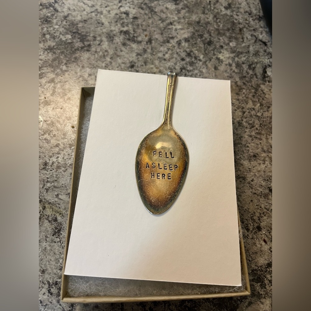 Handcrafted bookmark spoon for that avid reader or unique bookmark collector 📚🥄